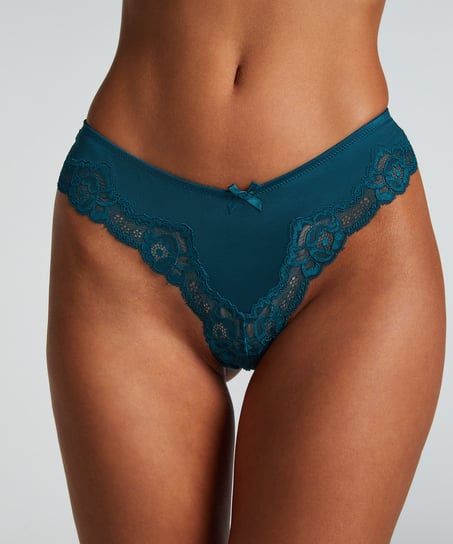 Brazyliany Lace & Shine, Niebieski