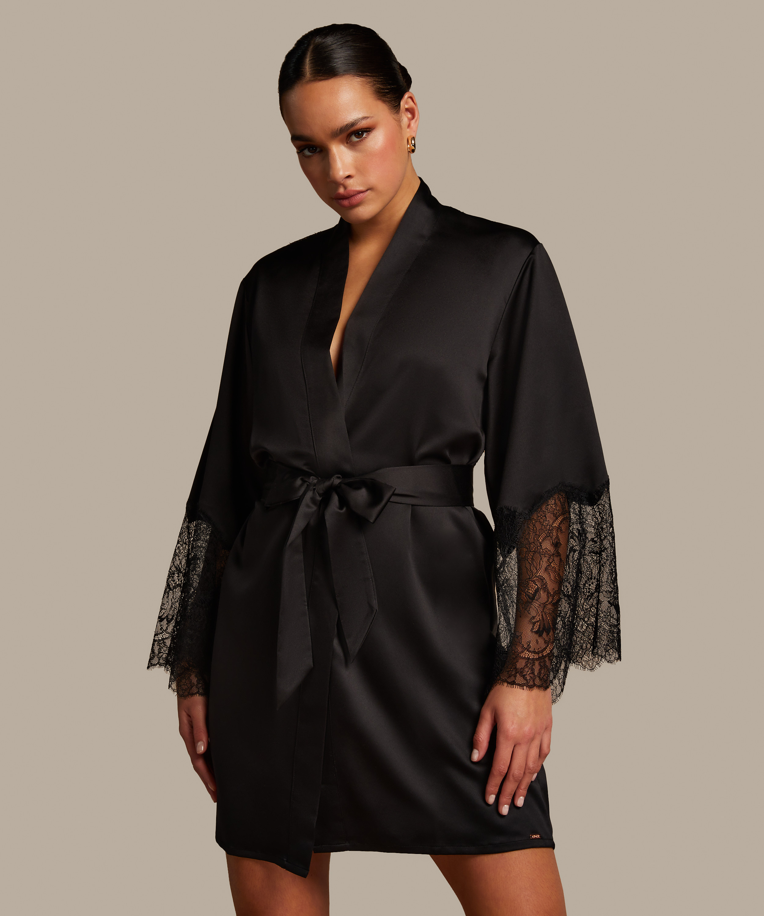 Kimono Camille, Czarny, main