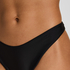 Figi Bikini Highleg Luxe, Czarny