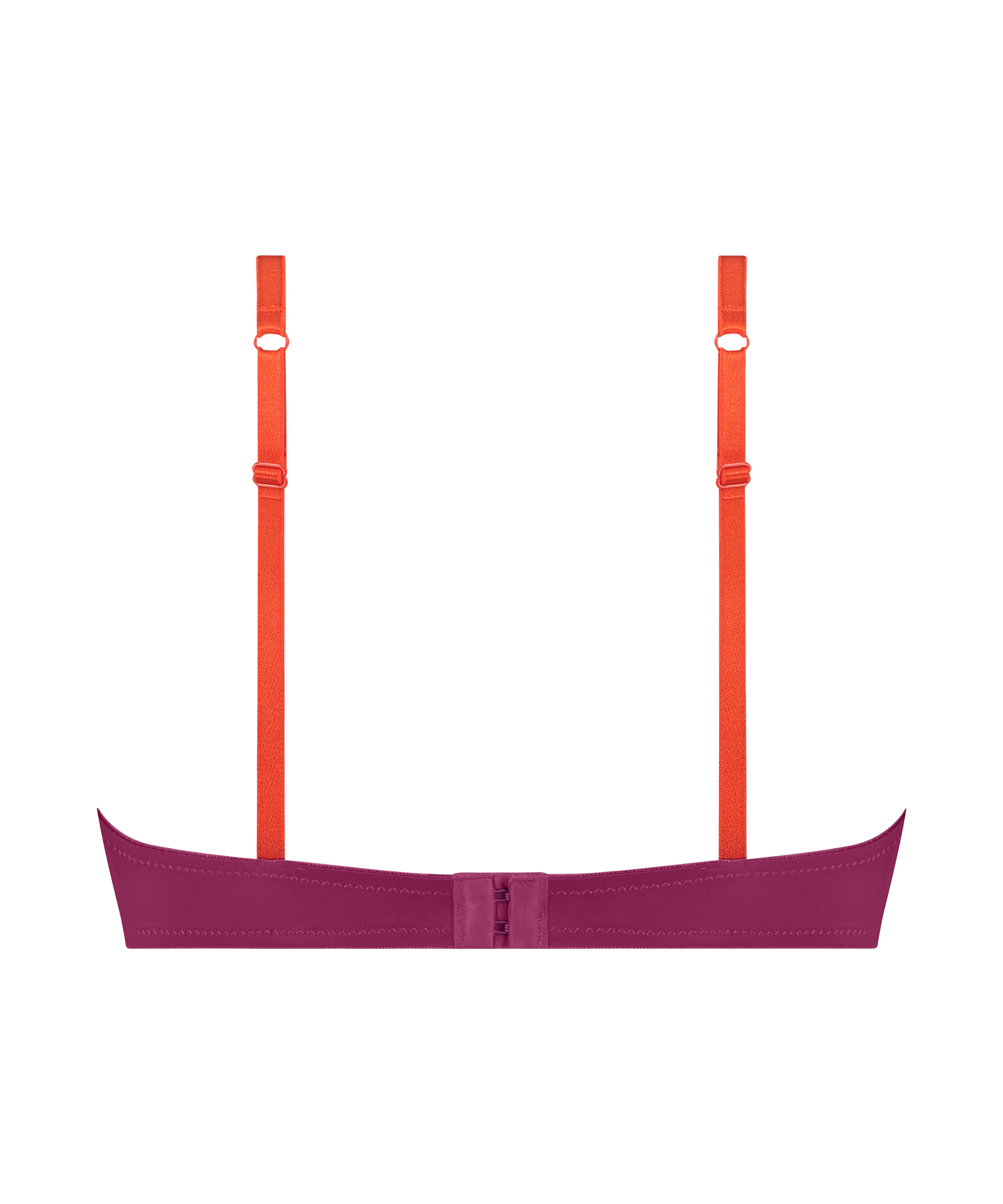 Biustonosz usztywniany z fiszbinami Lace & Shine, Różowy, main