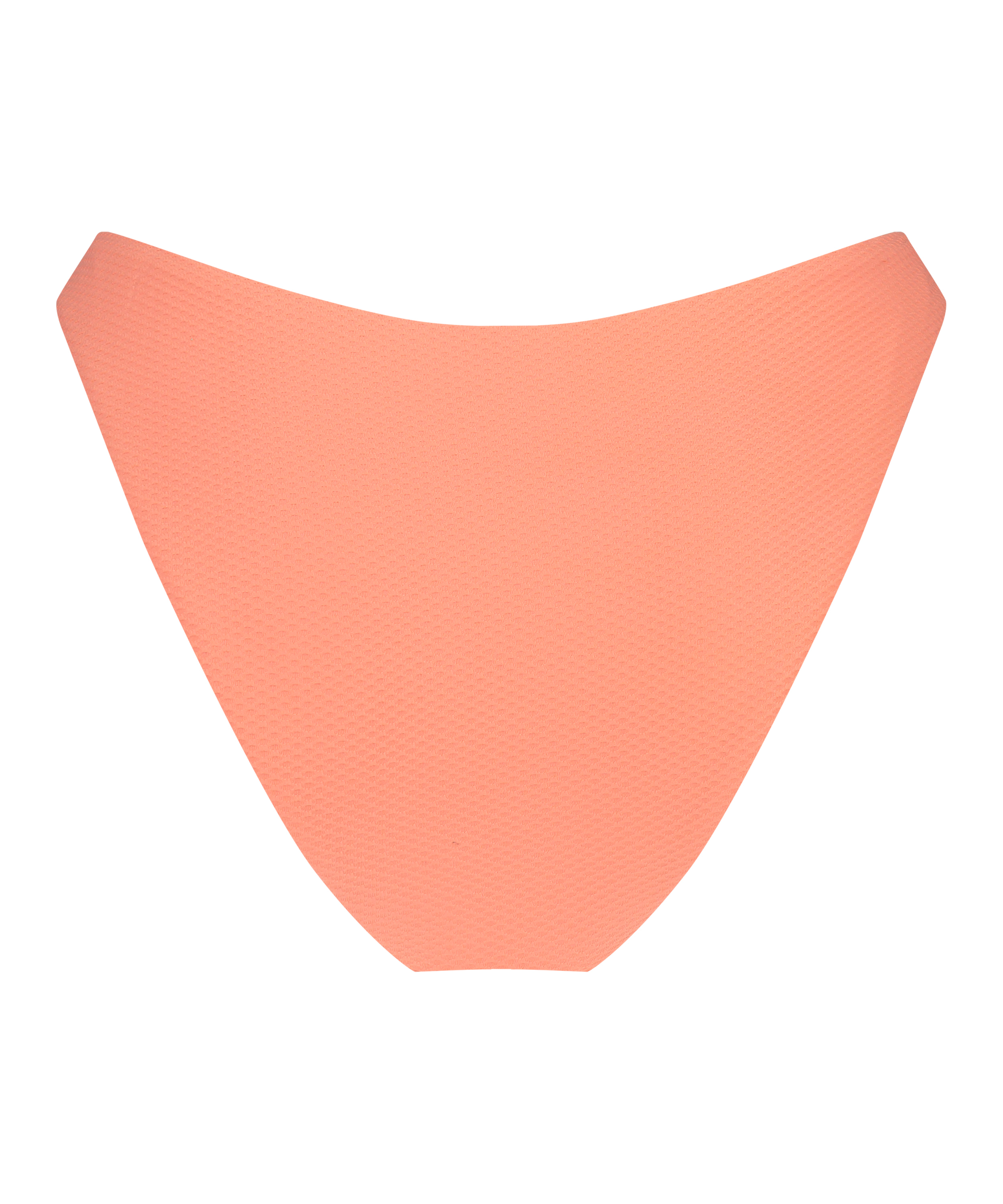 Dół od bikini z wysokim wycięciem Peachy, Pomarańczowy, main