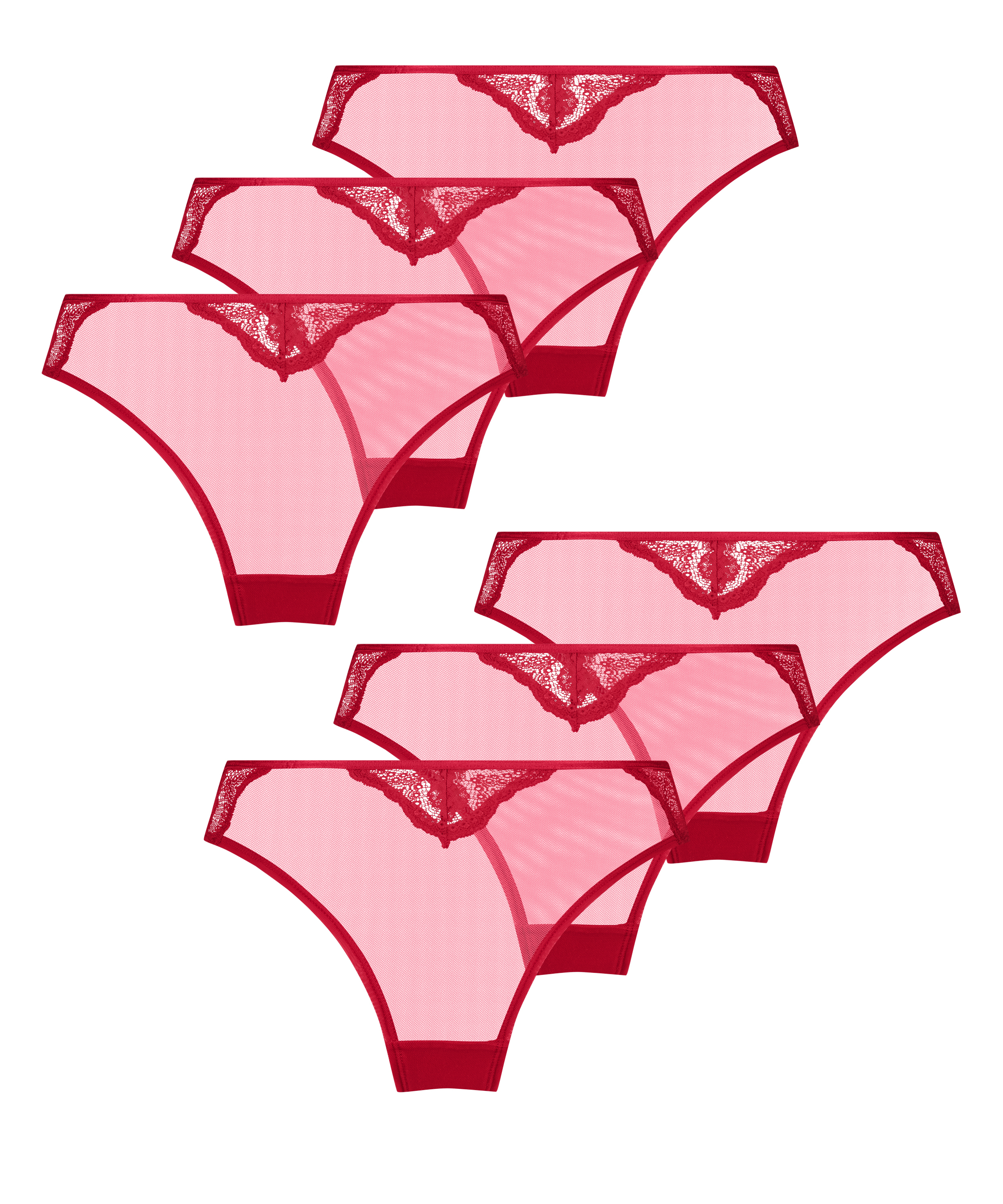 6 par brazylian&oacute;w, Czerwony, main