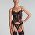 Biustonosz bustier Sia, Czarny