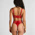 Biustonosz bralette Noeki, Czerwony