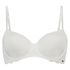 Angie Padded Underwired Bra, Biały
