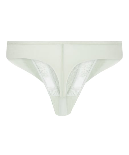 Stringi Malou z Wysokim Krojem, Zielony