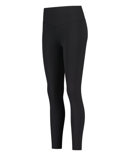 HKMX Legginsy z wysokim stanem, Czarny