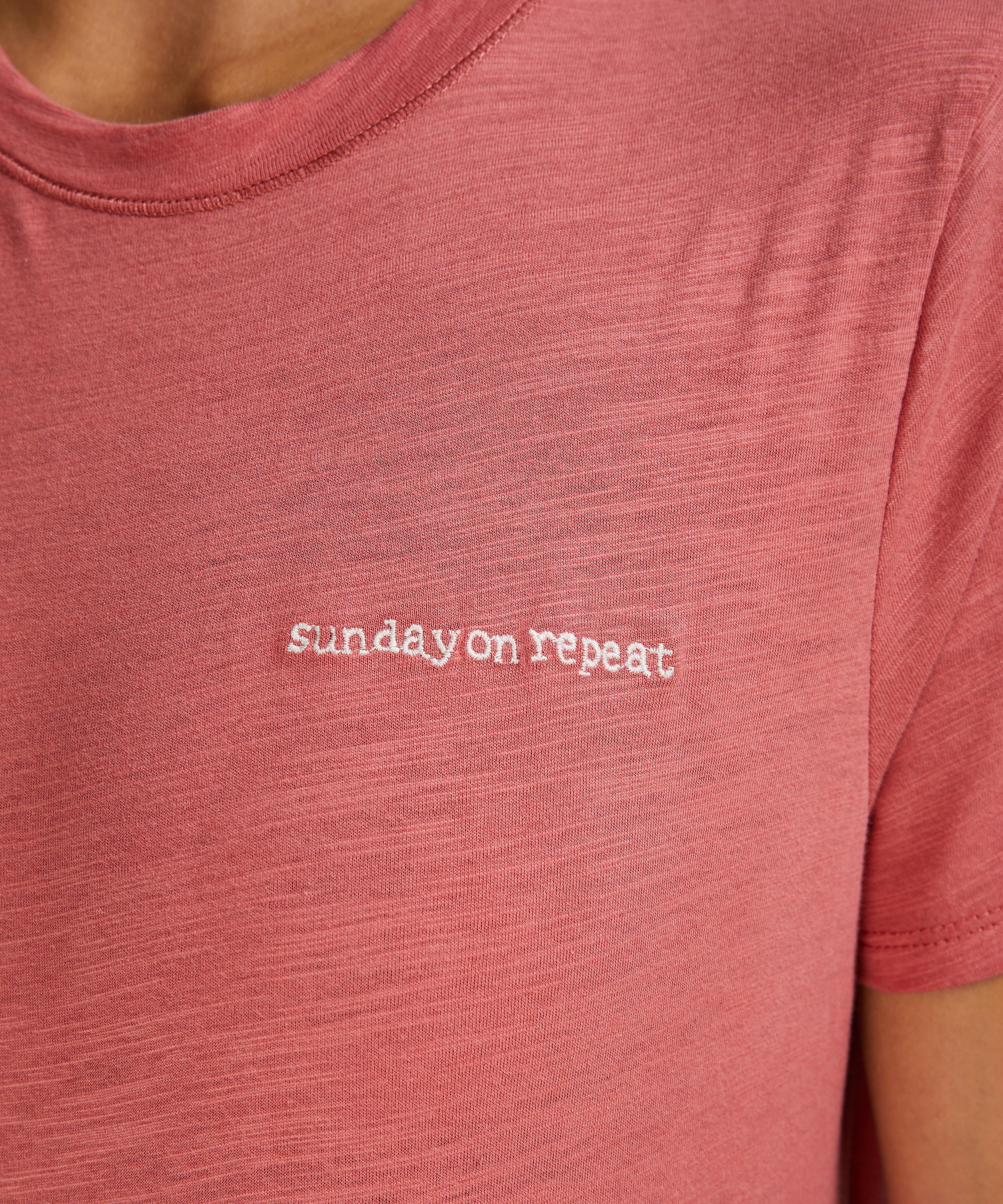 G&oacute;ra od piżamy z kr&oacute;tkim rękawem, R&oacute;żowy, main