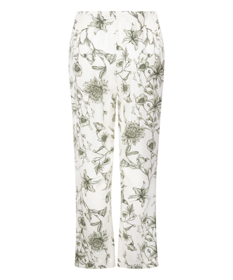 Spodnie piżamowe Storylover, Biały