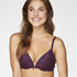 Theresa Padded Underwired Push-Up Bra, Fioletowy