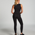 HKMX Legginsy z wysokim stanem, Czarny