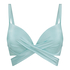 Usztywniona g&oacute;ra od bikini push-up z fiszbinami Sydney, Niebieski