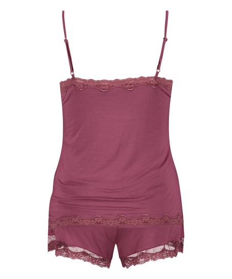 Zestaw piżamowy, Czerwony