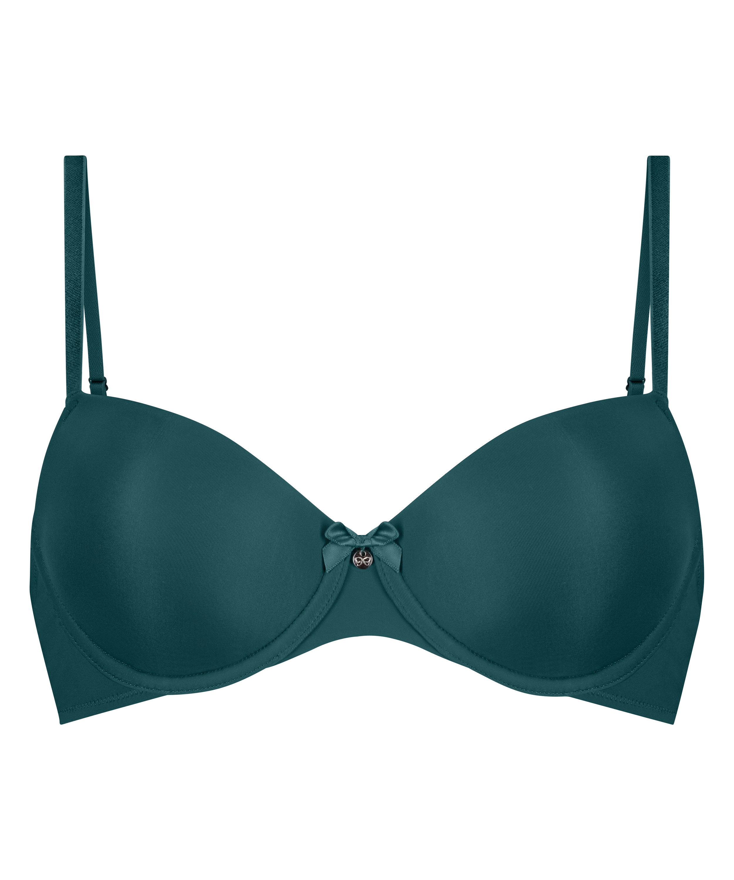 Demi Padded Underwired Bra, Zielony, main