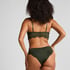 Tr&oacute;jkątny biustonosz bralette Amara, Zielony