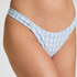Figi Bikini Highleg Amalfi, Niebieski