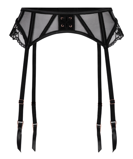 Pas do pończoch Catherine, Czarny