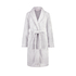 Fleece Bathrobe Short, Szary