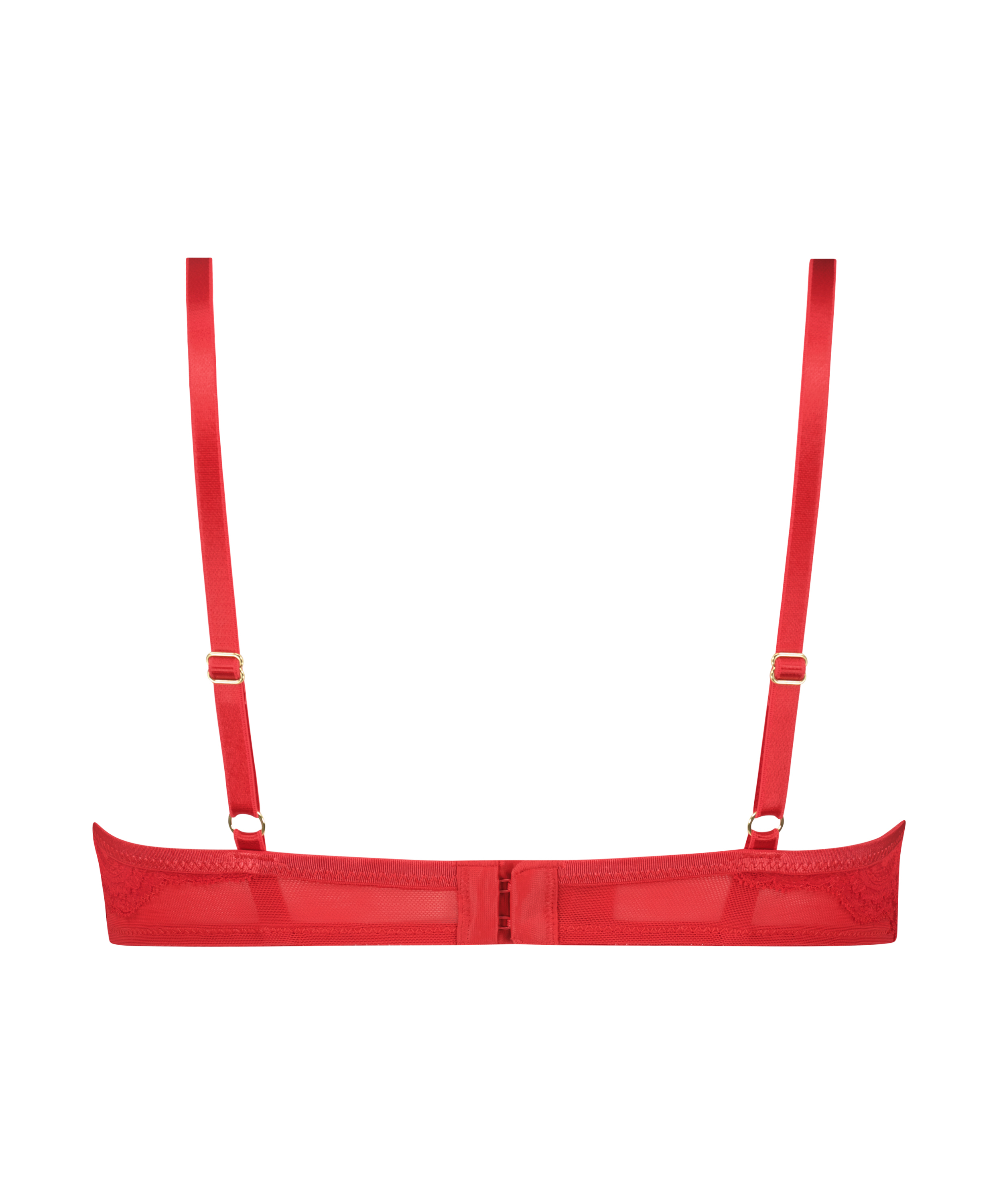 Usztywniony biustonosz z fiszbinami Sierra, Czerwony, main