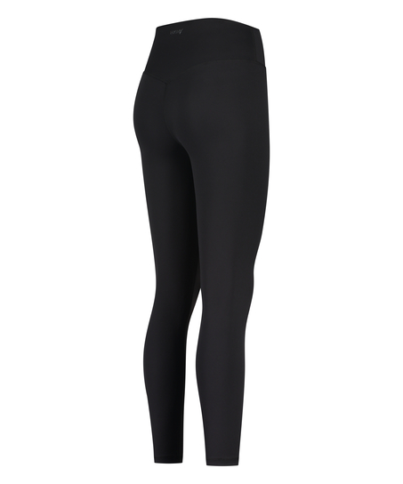 HKMX Legginsy z wysokim stanem, Czarny