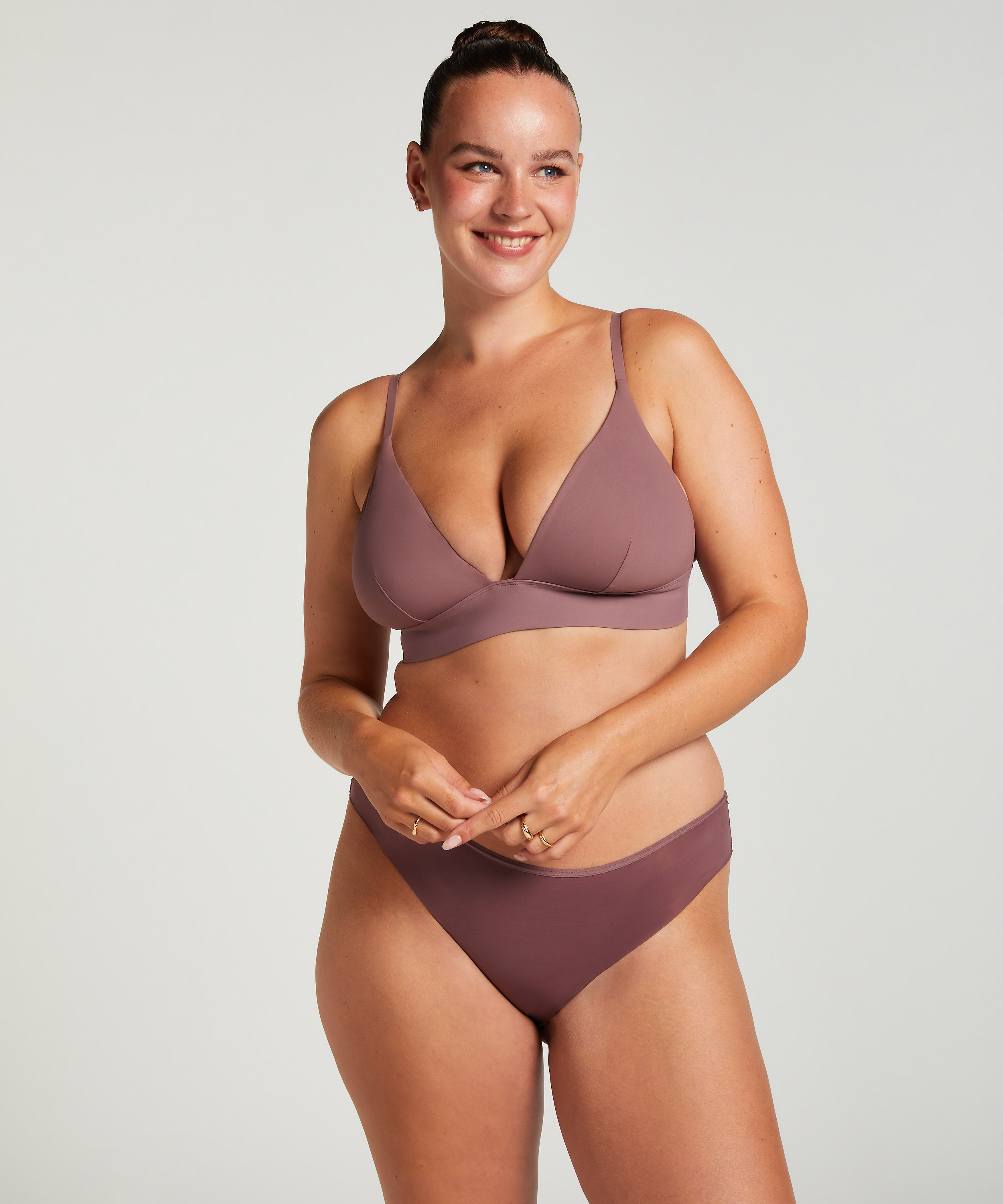 Brazyliany Lace Back, R&oacute;żowy, main