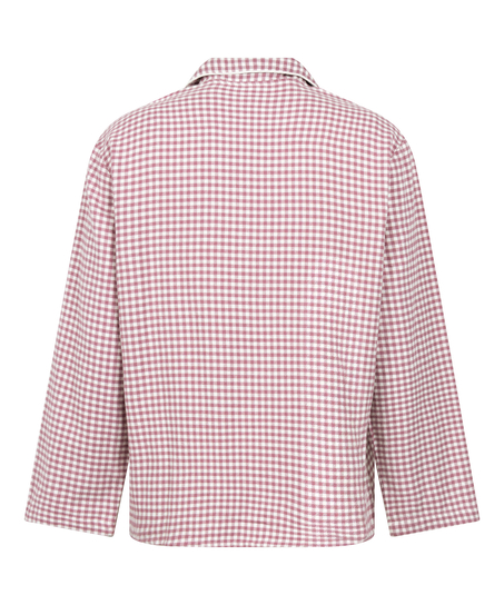 Top piżamowy Flanel Essentials, Fioletowy