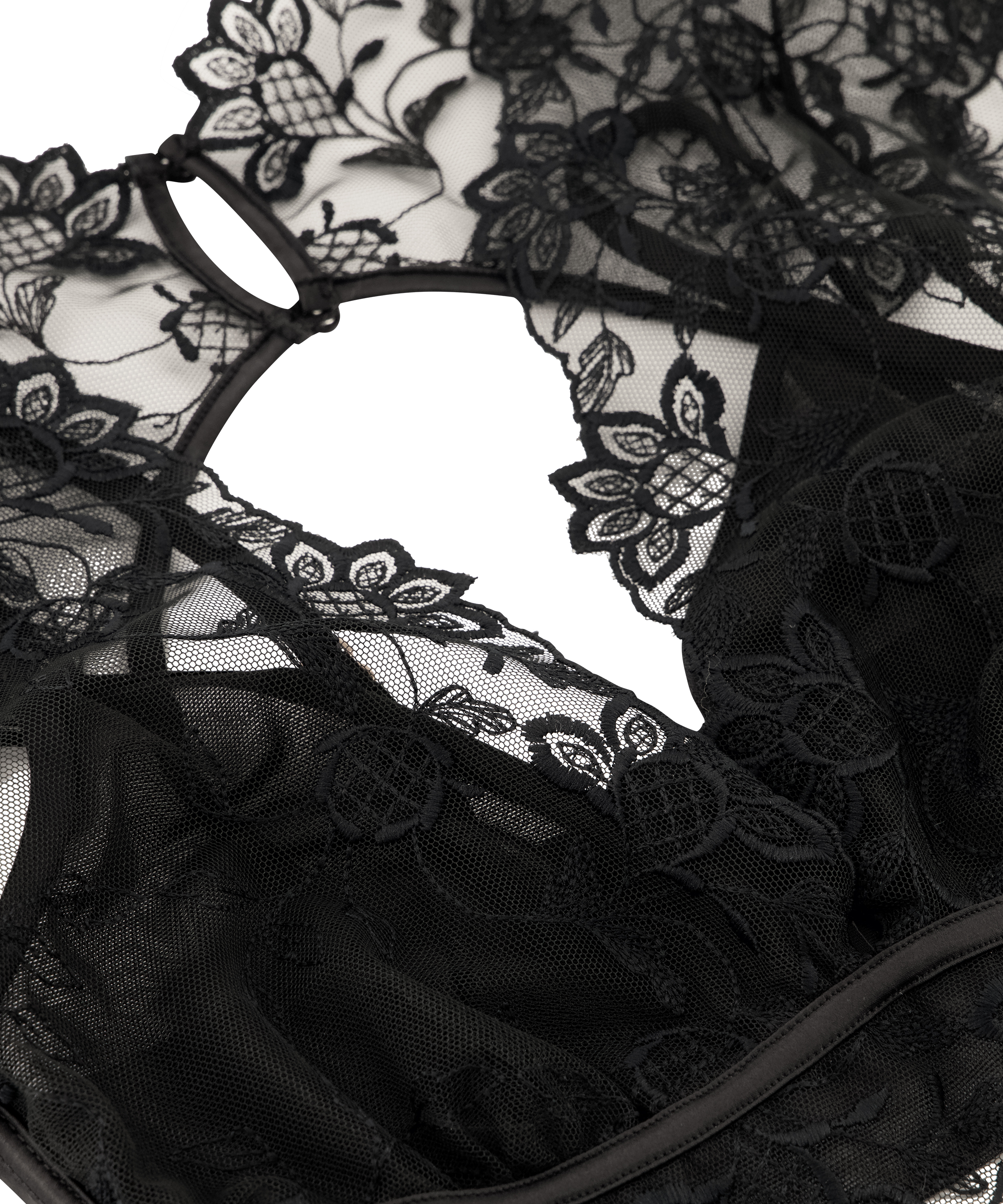 Biustonosz bralette Inga, Czarny, main