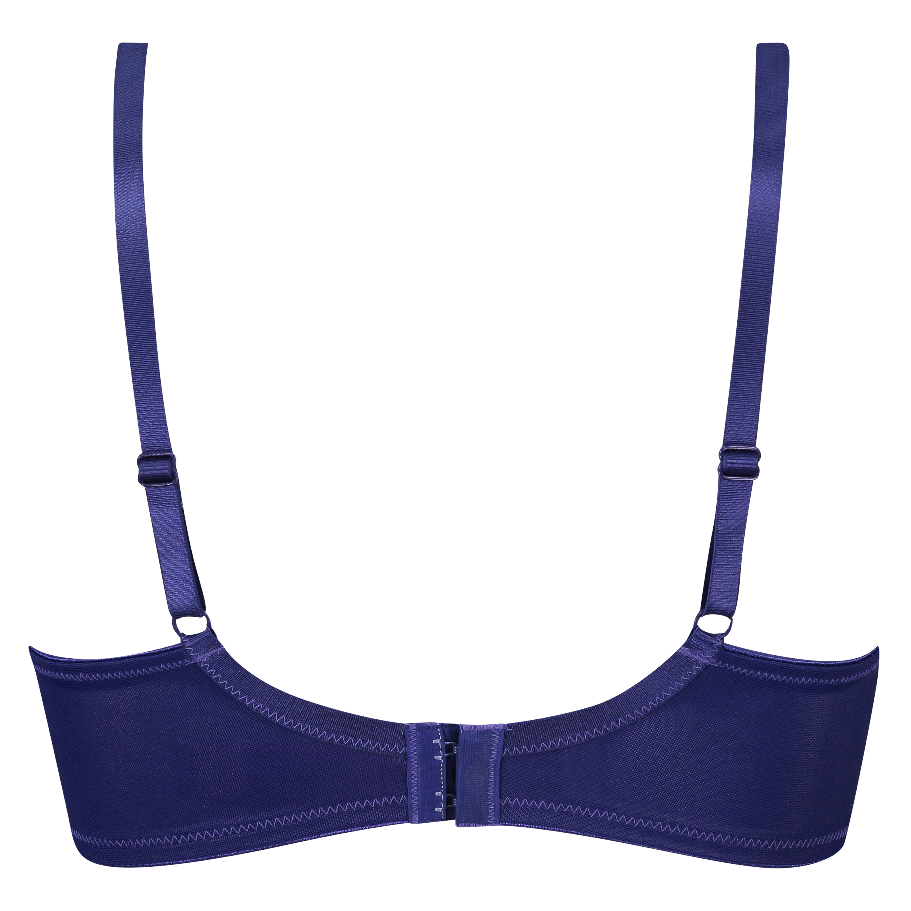 Nealie Non-Padded Underwired Minimizer Bra, Niebieski, main