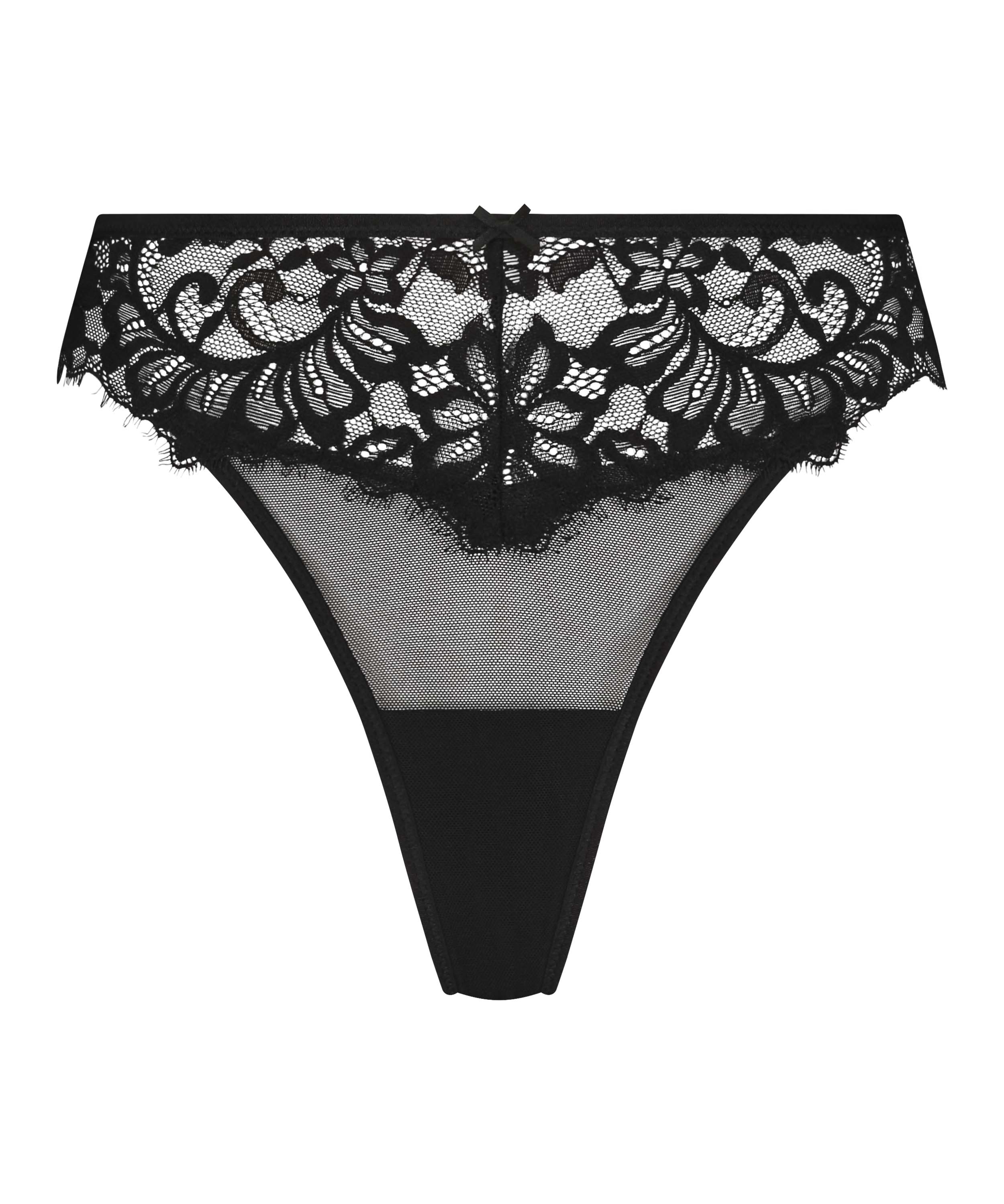 Stringi Isabella, Czarny, main