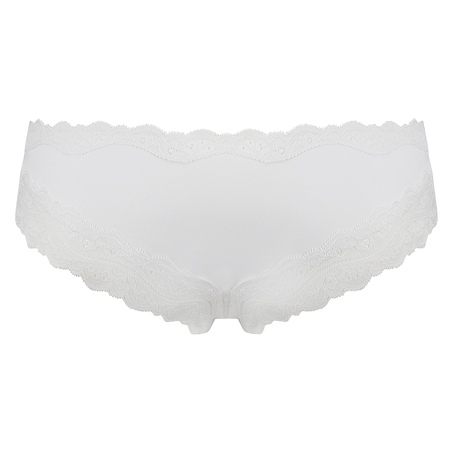 Brazyliany z mikrofibry, Biały