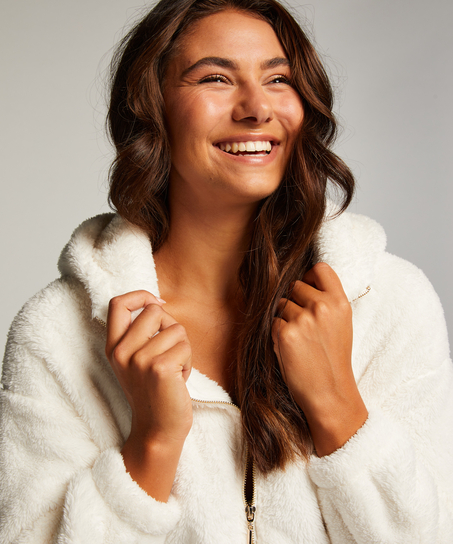 Kurtka polarowa, Biały