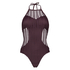 Borneo Mesh Swimsuit, Fioletowy