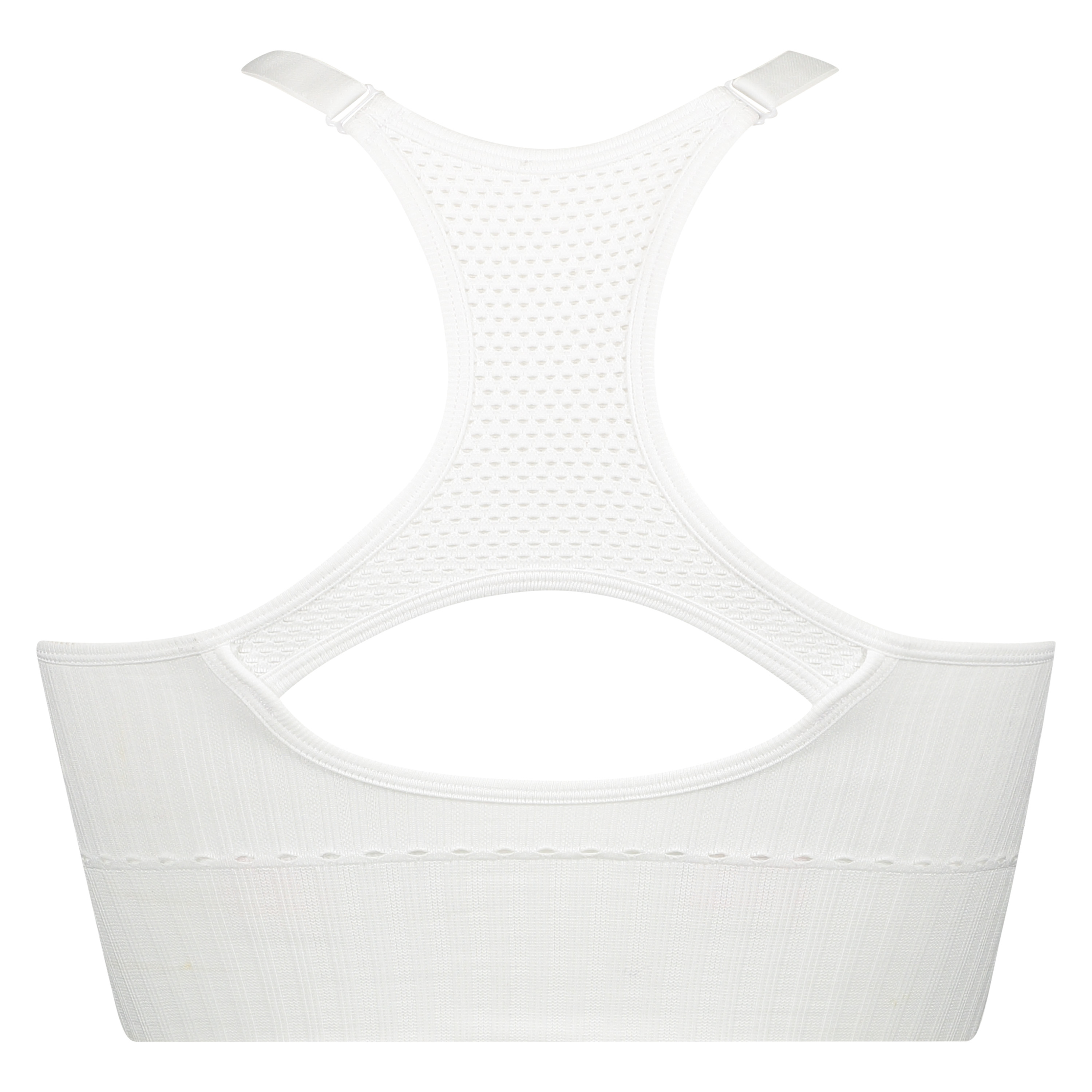 Sportowy biustonosz HKMX, poziom 1, Biały, main