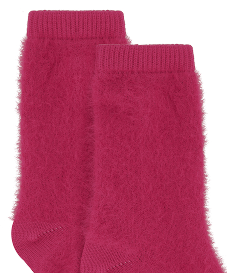 1 para skarpetki z dzianiny, Różowy