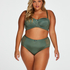 Kriss padded strapless underwired bra I AM Danielle, Zielony