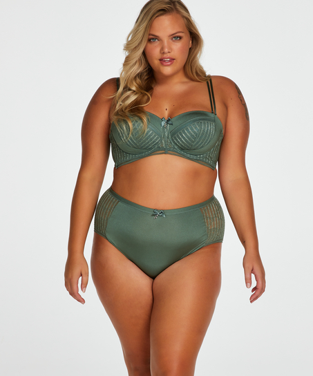 Kriss padded strapless underwired bra I AM Danielle, Zielony