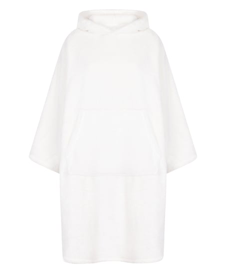 Polarowa sukienka Snuggle, Biały