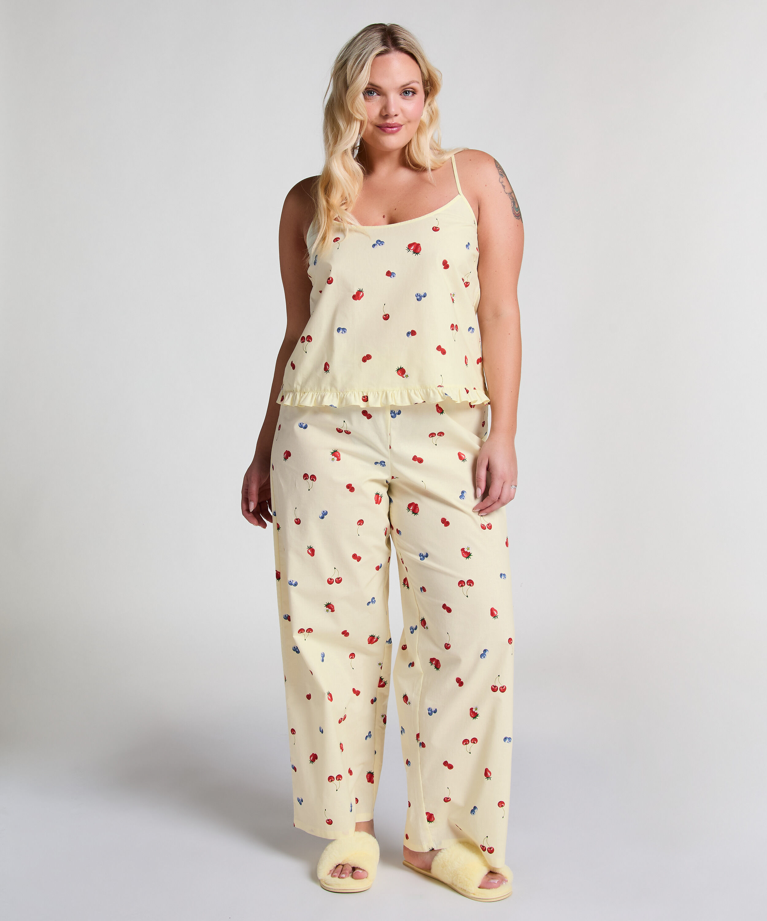 Spodnie tkane, Ż&oacute;łty