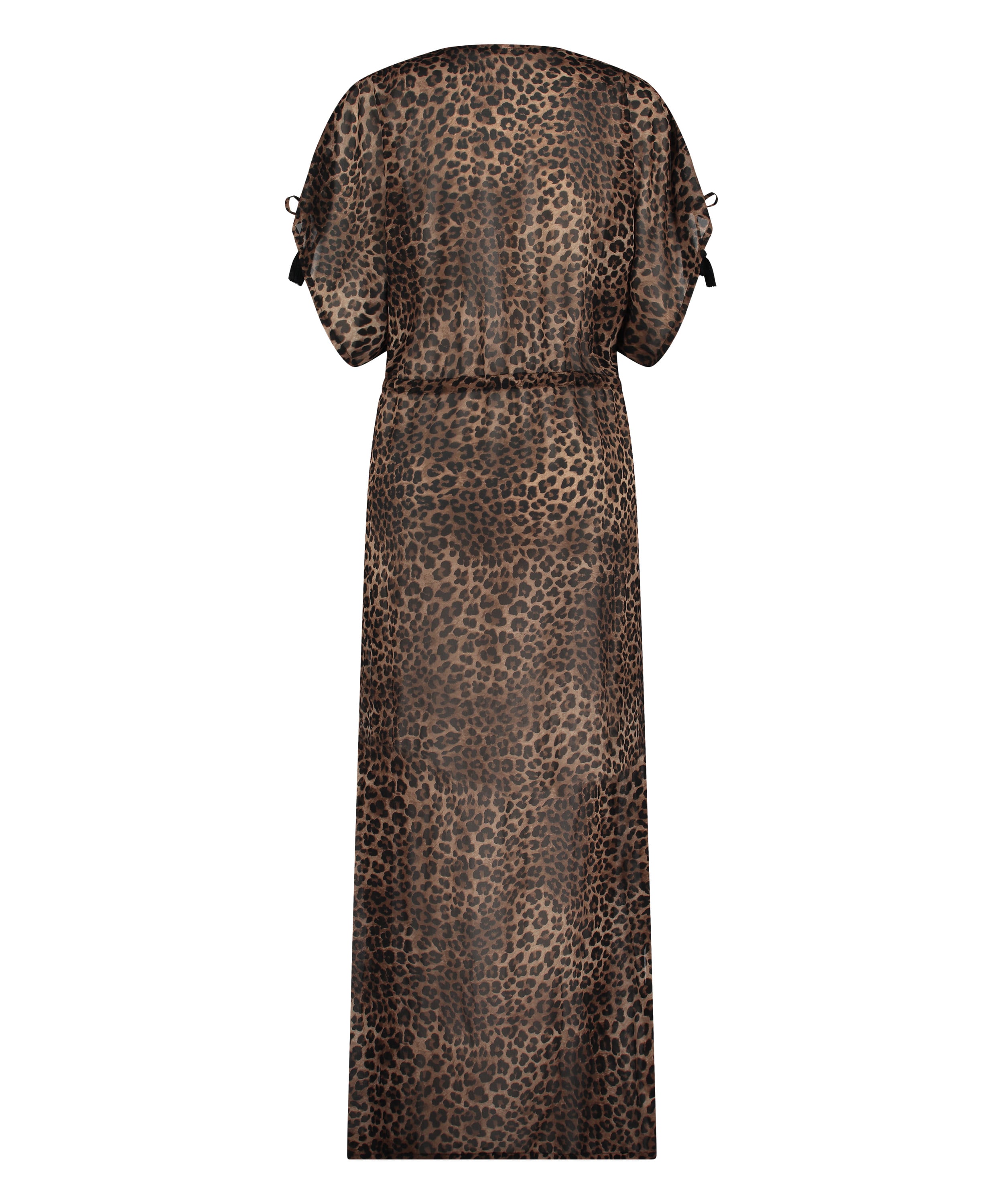 Przezroczyste kimono, Brązowy, main