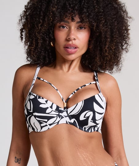 Top od bikini Mauritius, Czarny