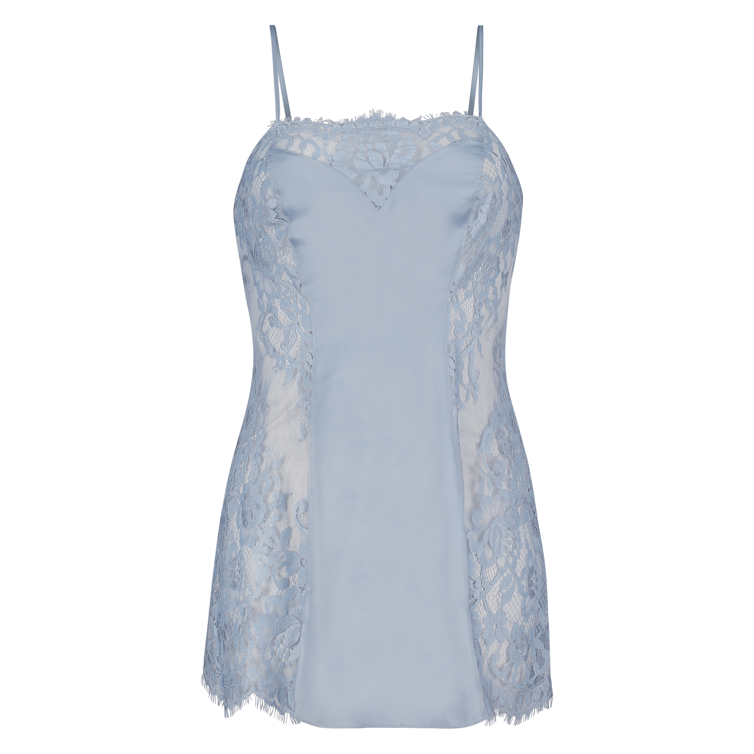 Jennifer Slip Dress, Niebieski, main