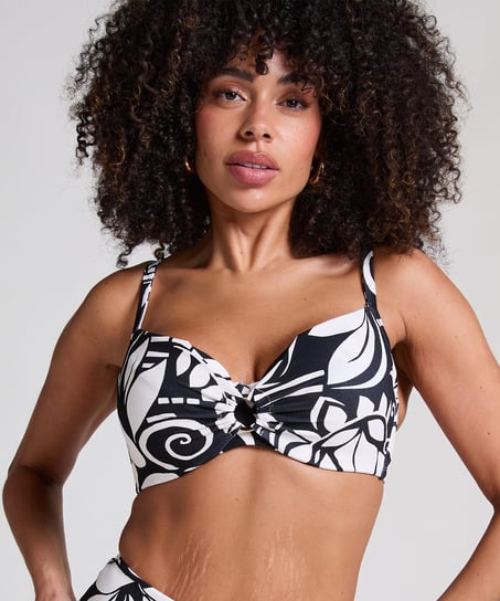 Top od bikini Mauritius, Czarny