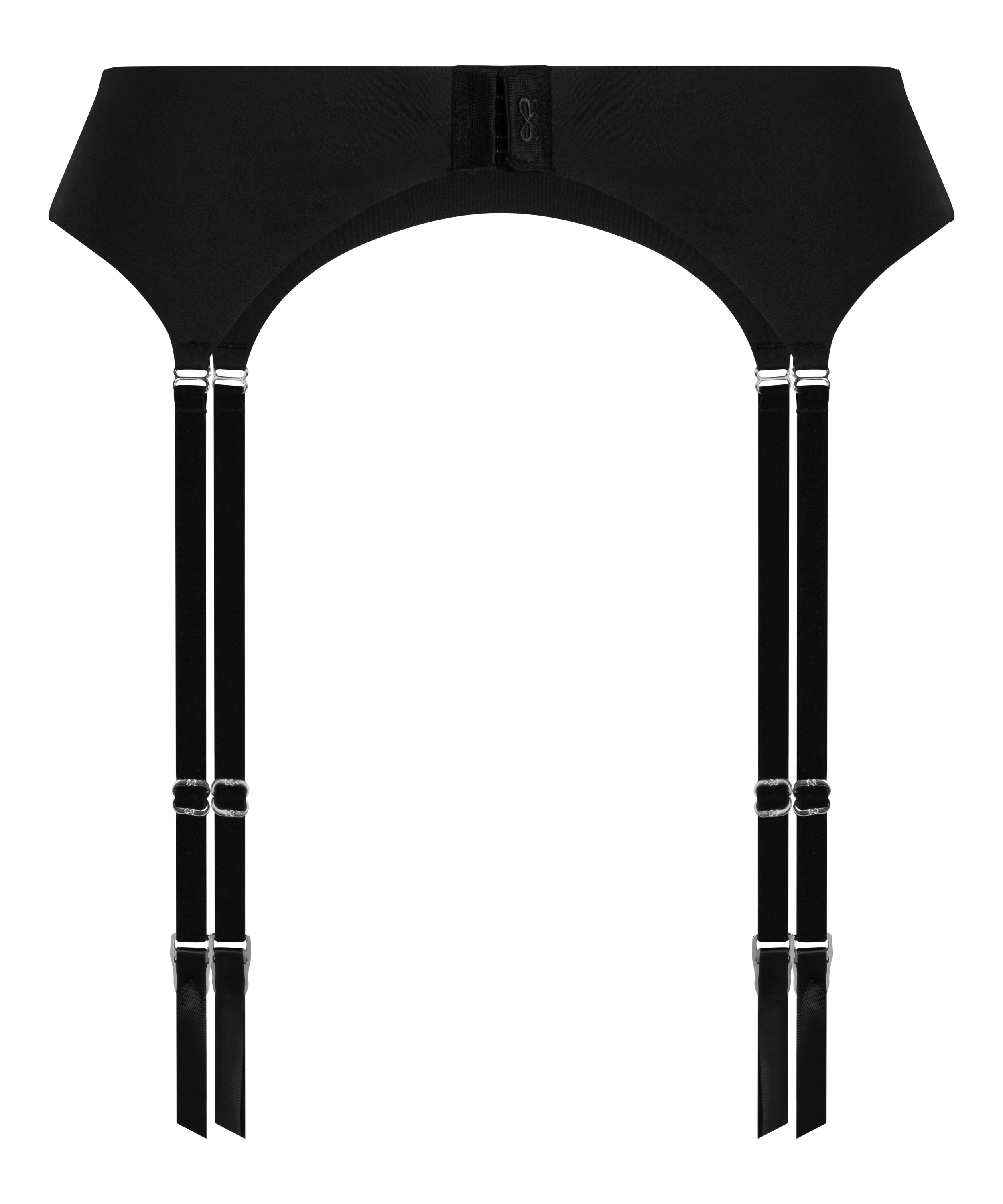 Podwiązki Smooth, Czarny, main