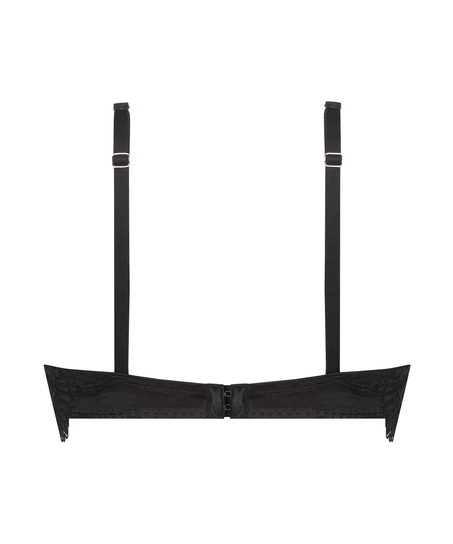 Biustonosz usztywniany z fiszbinami Antonia, Czarny