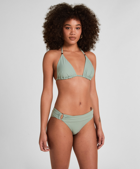 Triangle Bikini Top Luxe, Zielony