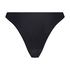 D&oacute;ł od bikini z wysokim wycięciem Juicy, Czarny