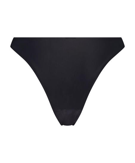 D&oacute;ł od bikini z wysokim wycięciem Juicy, Czarny