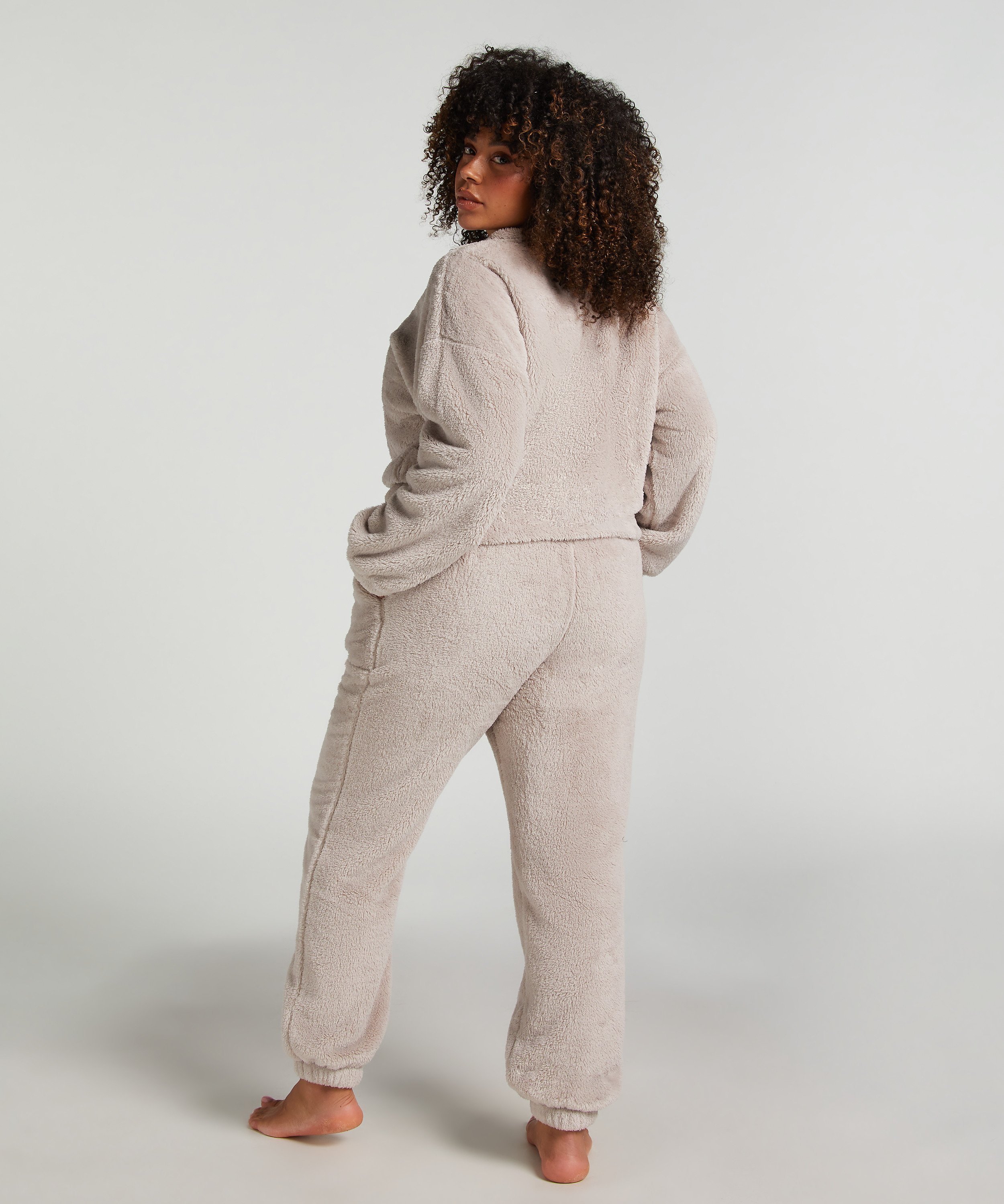 Top Snuggle Fleece, Szary, main