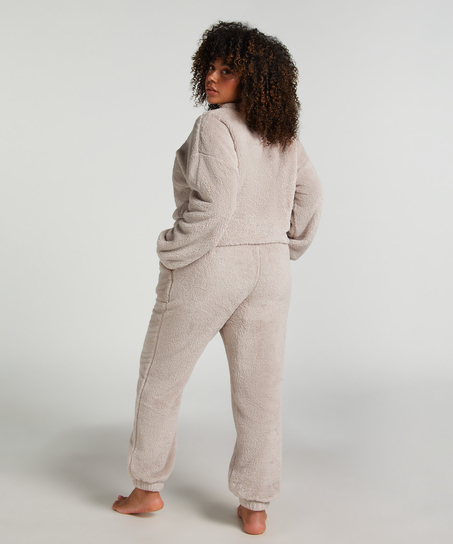 Top Snuggle Fleece, Szary