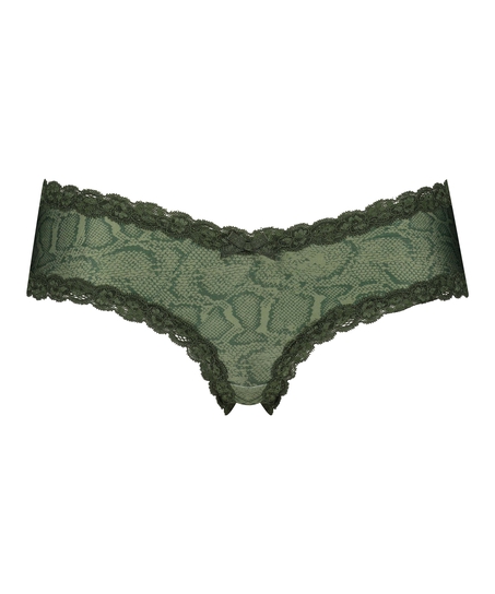 Brazyliany V-shape Mesh, Zielony